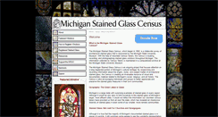 Desktop Screenshot of michiganstainedglass.org