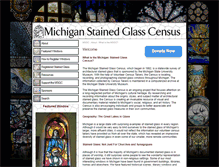 Tablet Screenshot of michiganstainedglass.org
